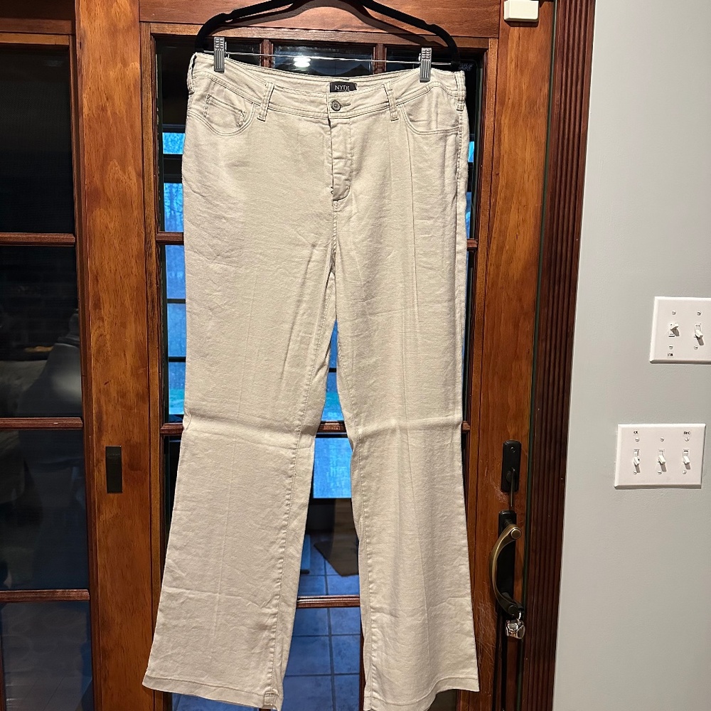 NYDJ Linen pant.  Size 14  Women's.